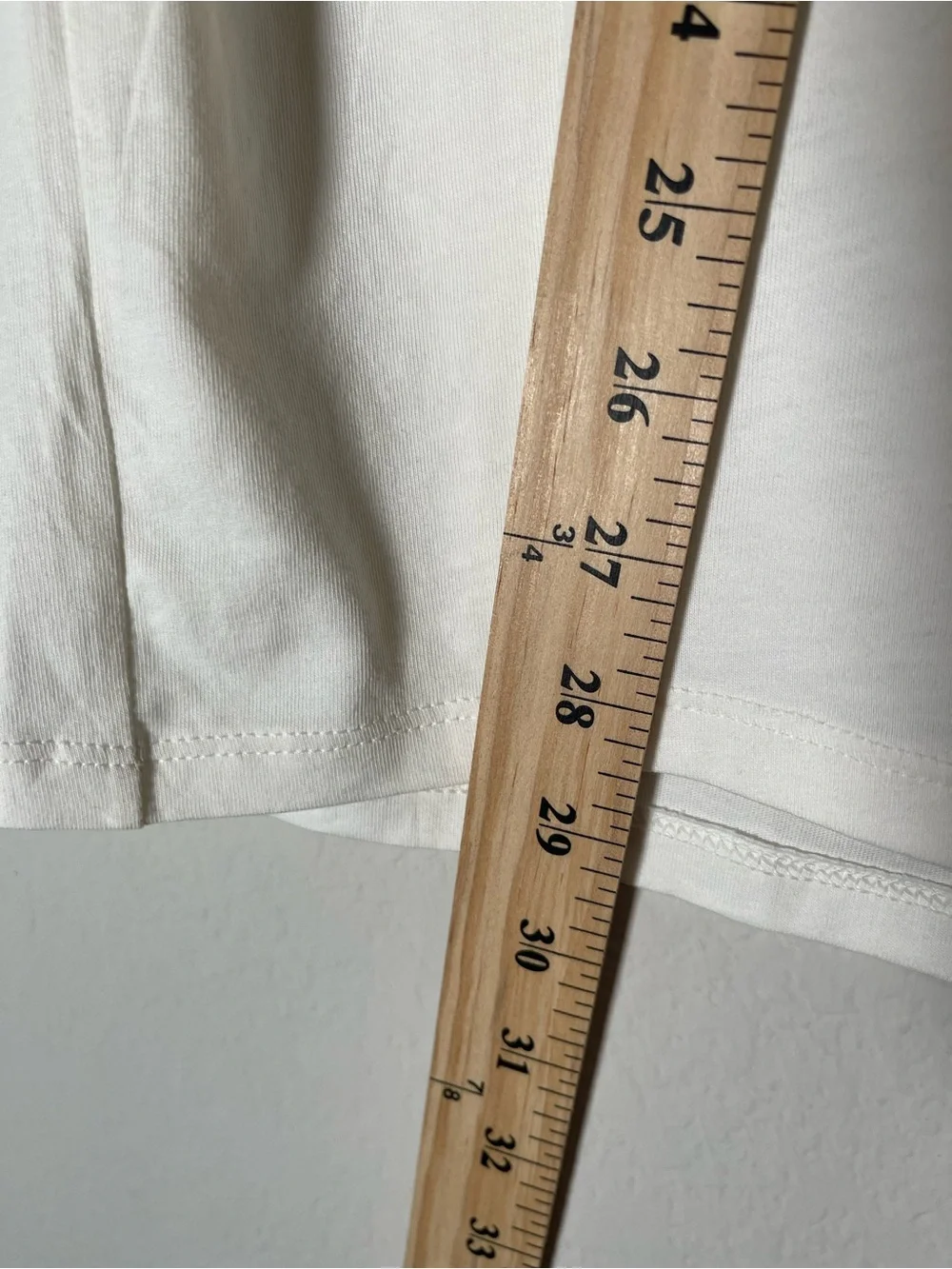Everlane Men’s The Uniform Organic Crew Size XXL Slim Fit in Ivory - Picture 11 of 15